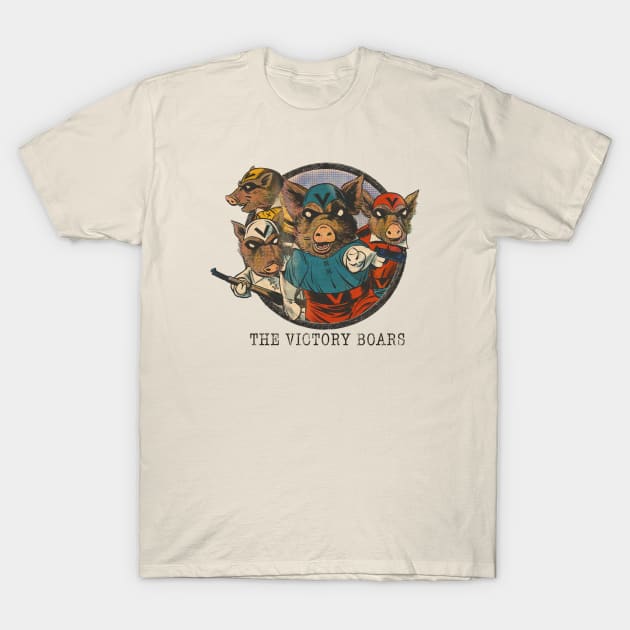 Victory Boars! T-Shirt by ThirteenthFloor